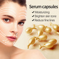 OEM Skincare Manufacturer Fine Vitamin E Canti Wrinkle Smooth Moisturizing Facial Capsule Serum for Face