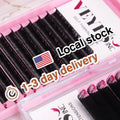 Veyes Bulk Eyelash Extensions Individual Volume Easy Fans Matte Black Cashmere Lash 0.03 0.05 0.07 6-30mm Length 0.15mm