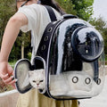 Panoramic Transparent Eco-Friendly Pet Travel Backpack Zipper Closure Breathable Portable for Cats Dogs Small Animals