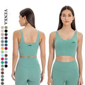 High Quality Ladies Sports Bra Top Workout Gym Crop Top With U Back Solid Colors for Yoga and Fitness Women's Gym Crop Top