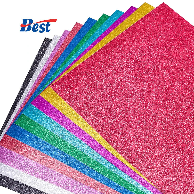 Wholesale A4 Size Glitter Cardstock Paper for Handicraft