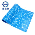 Landy F286 Natural Water Wave Swimming Pool Liner UV-Resistance Anti-Slip Rectangle Swimming Pool Liners for Pools