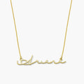 Inspire Jewelry Customizable 18K Gold Plated Stainless Steel Choker Necklace Personalized Nameplate in Letter Shape Chains Type