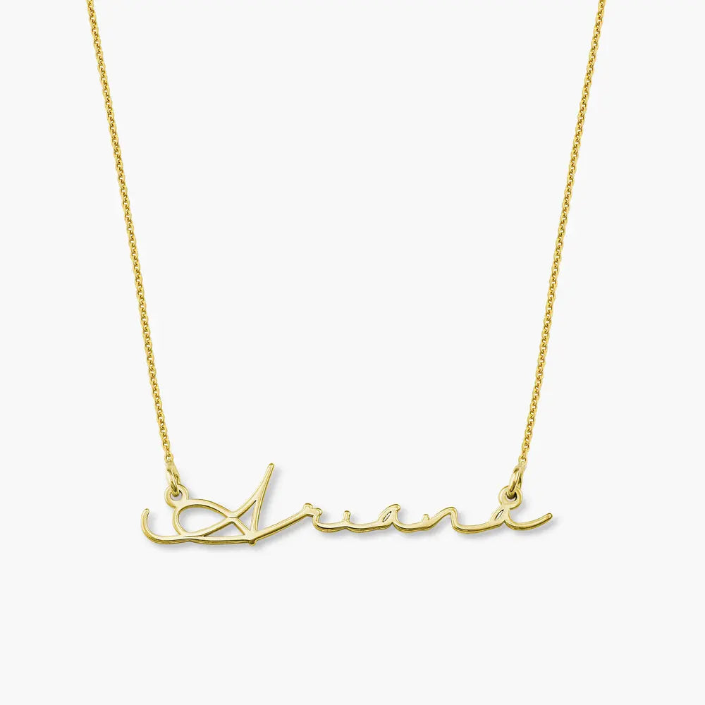 Inspire Jewelry Customizable 18K Gold Plated Stainless Steel Choker Necklace Personalized Nameplate in Letter Shape Chains Type