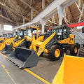 SDJG Mini Compact Boom Loader 1 Ton 1.2 Ton 1.5 Ton 1.8 Ton Front End Wheel Loaders with Accessories for Sale