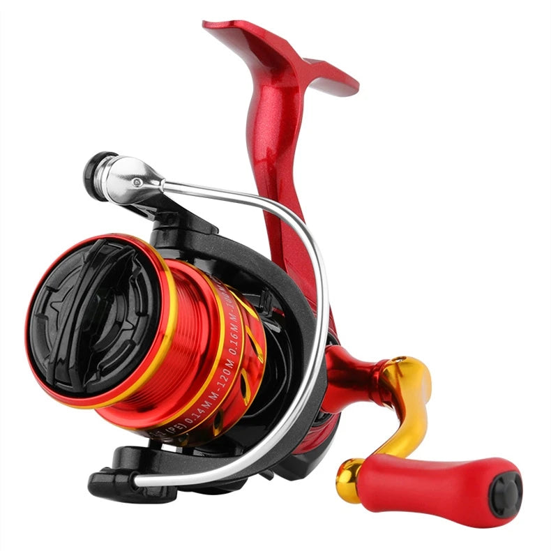 Wholesale New CS1000 Fishing Reel Spinning  Shallow Line Cup  Metal Fishing Reel 8kg Max Drag