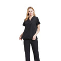 Wholesale Customize Logo Scrubs Uniforms Sets Nursing Hospital Polyester Spandex Jogger Set Nurse Scrubs Uniform