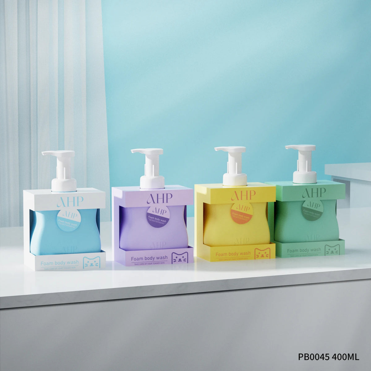 Facial Cleanser Frosted Foaming Mousse Bottle Special Shape Flacon Pompe Mousse Pump Bottle Hair Mousse Foam Bottles