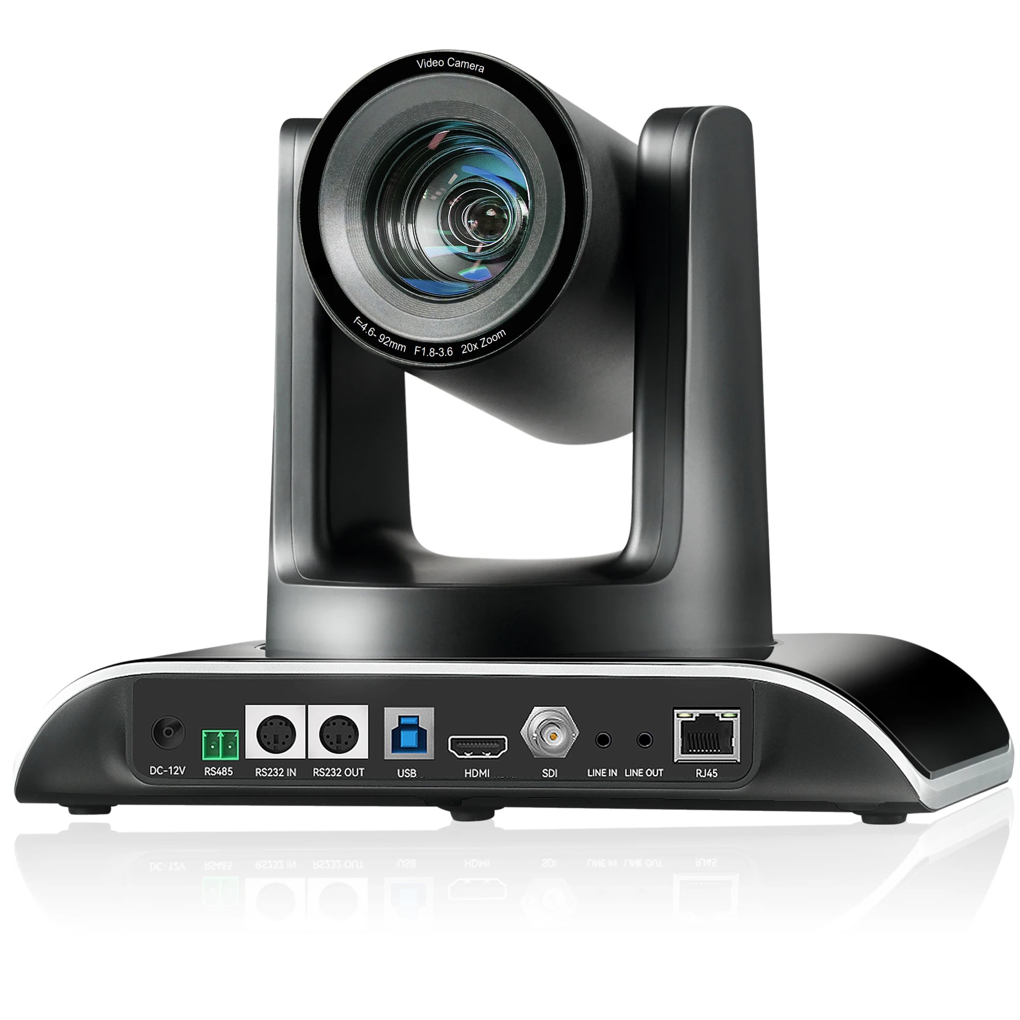 Tongveo  20X AI Auto Tracking PTZ FULL HD Conference Cameras 1080P60FPS USB3.0+HD-MI+IP+SDI Outputs