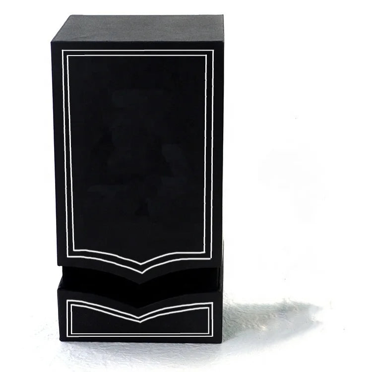 Customizable Perfume Packaging Box with Velvet Lining Embossed Printing Rectangle Shape Carton Packed Any Color/Size Custom Logo