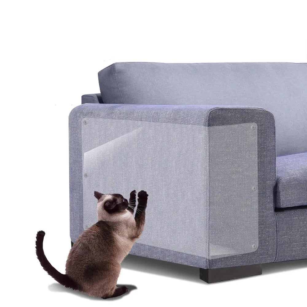 Wholesale Anti Cat Scratch Tape Durable Sticker Pvc Furniture Protector Single-Sided Cat Scratch Sofa Protector Sticker