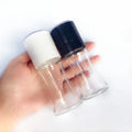 Kitchen Spice Tools 70ml Pepper Salt Shaker Manual Salt Pepper Grinder Glass Bottle