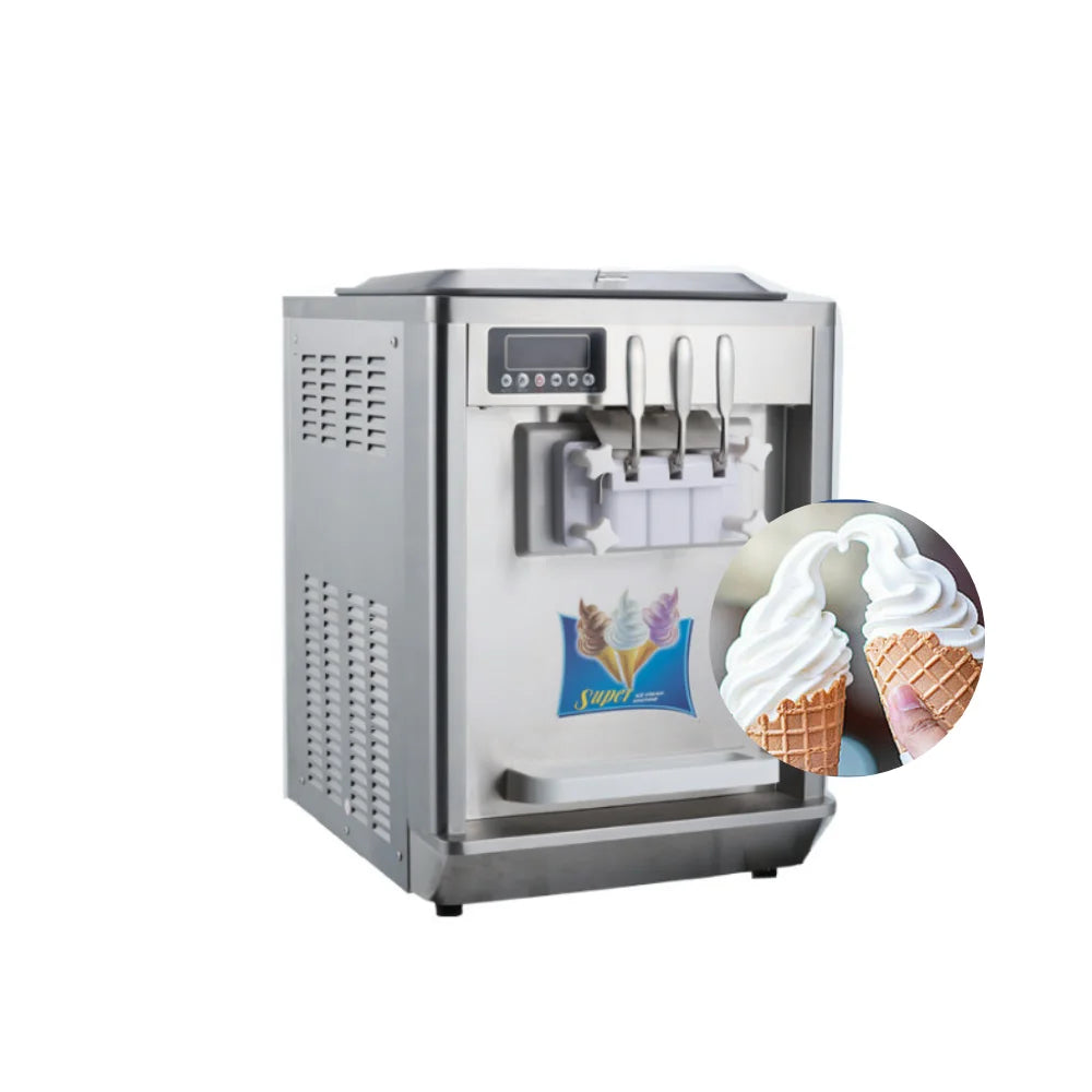 Best Selling Commercial Automatic Soft Serve Ice Cream Making Machine Ice Cream Cone Machine