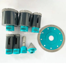 Crowns for Porcelain Stoneware Hole Saw Marble Porcelain Stoneware Crowns Drill Bit Hand Tool