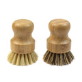 Factory Price Bamboo SISAL Fiber POT Dish Cleaning Brushes for Kitchen Cleaning Brush Set