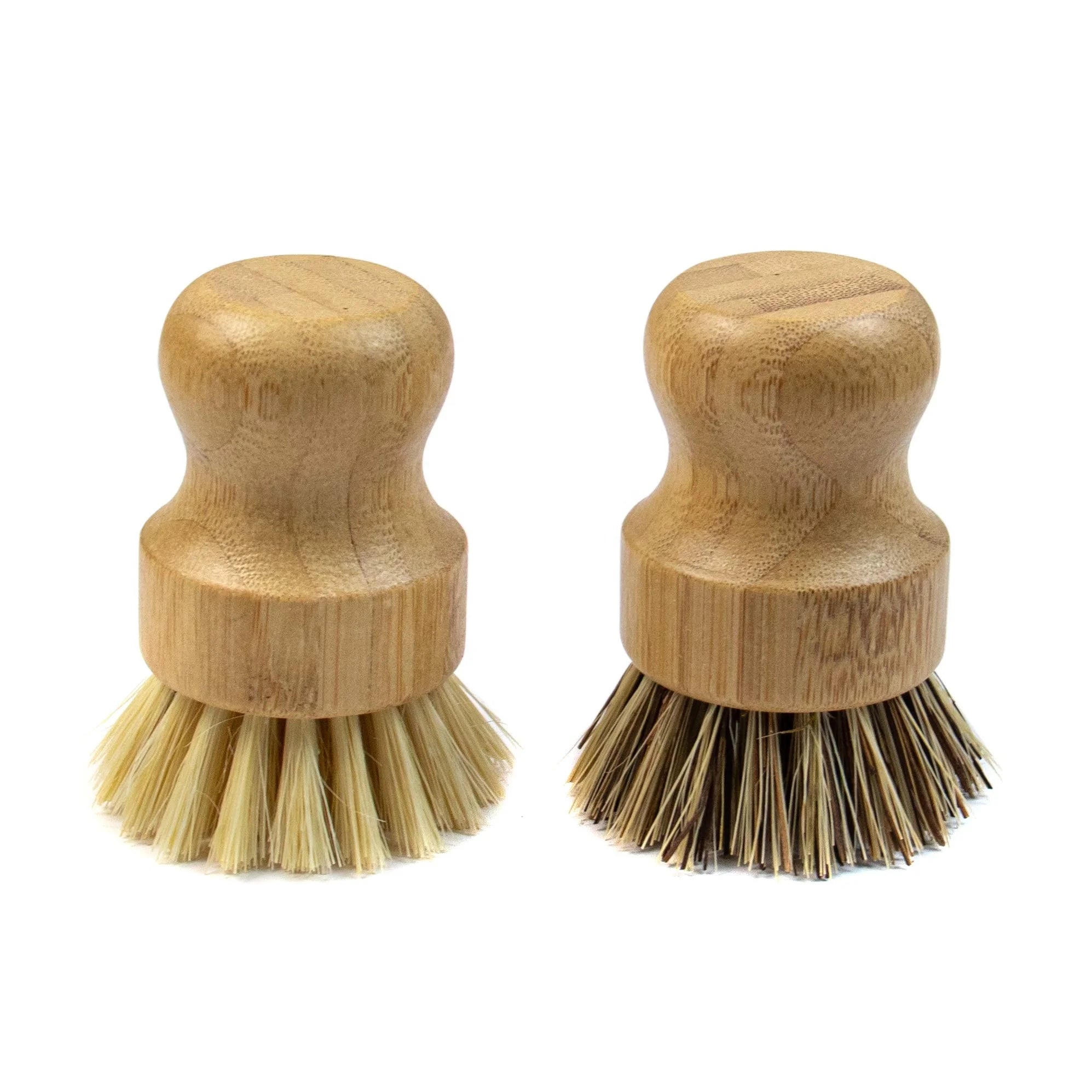 Factory Price Bamboo SISAL Fiber POT Dish Cleaning Brushes for Kitchen Cleaning Brush Set