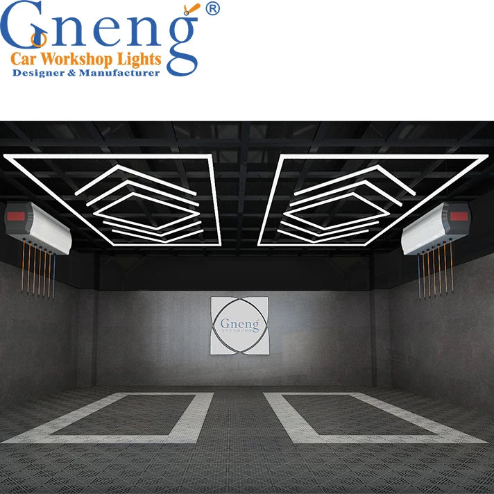 Factory Super Bright LED Working Light for Car Beauty Repair Ceiling Exhibition Car Coating Detailing Arrow