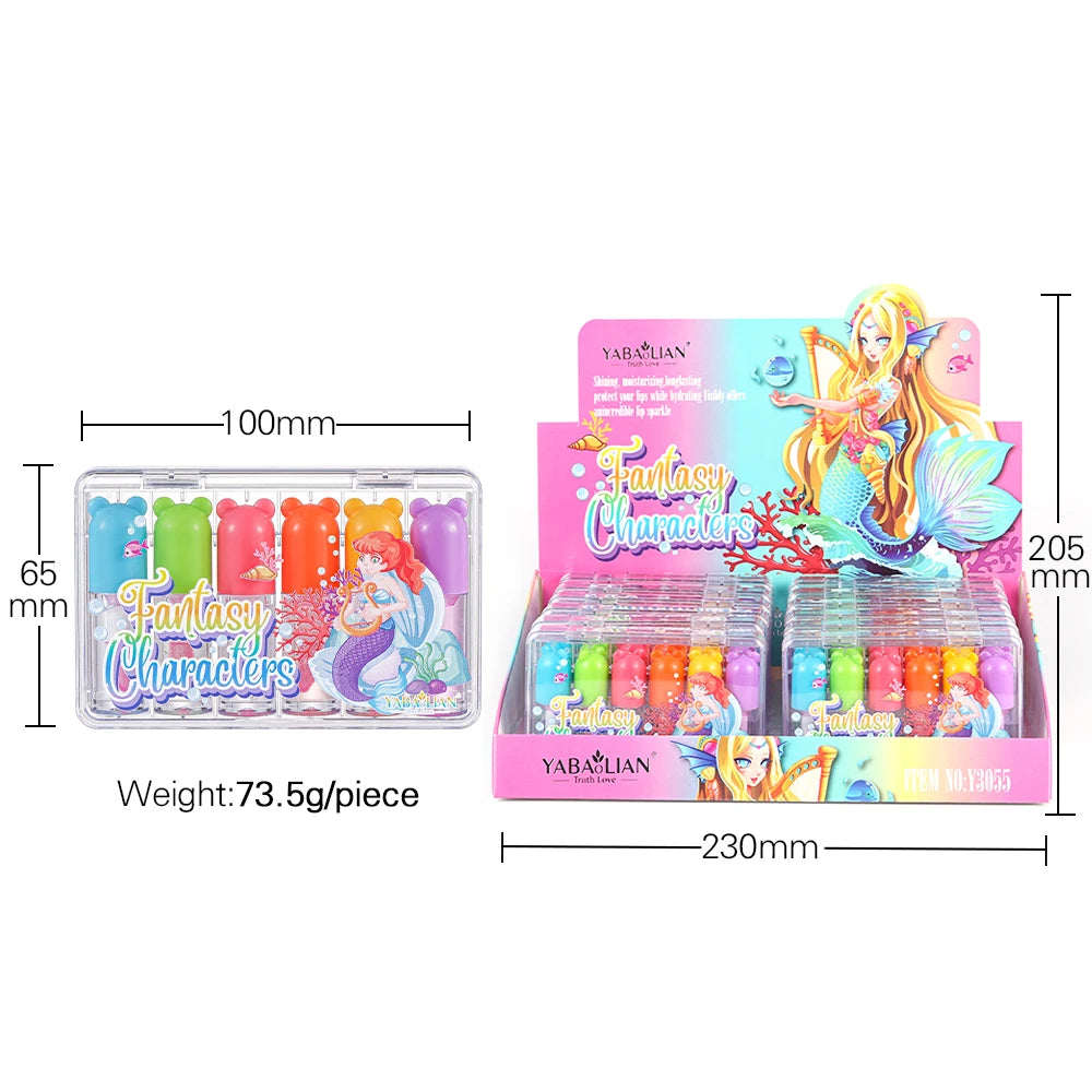Hot Fruit Factory Wholesale Lip Oil Liquid Moisturizing Vegan Lip Gloss Waterproof Lip Balm Lipstick Case Transparent 4g Female