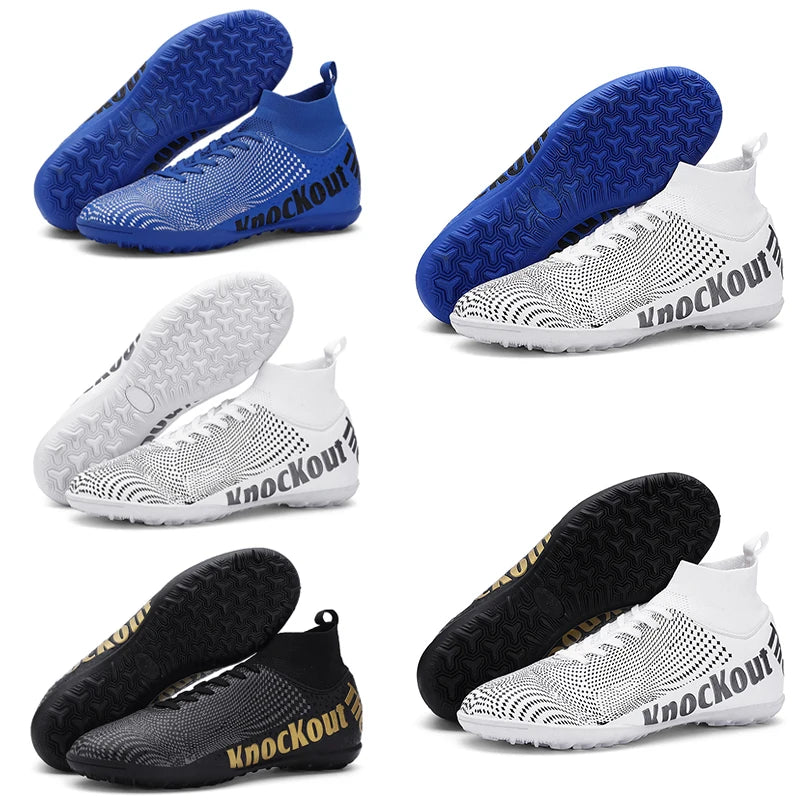 Professional OEM/ODM Custom Men's Soccer Shoes High Quality and Durable Outdoor Training Football Cleats