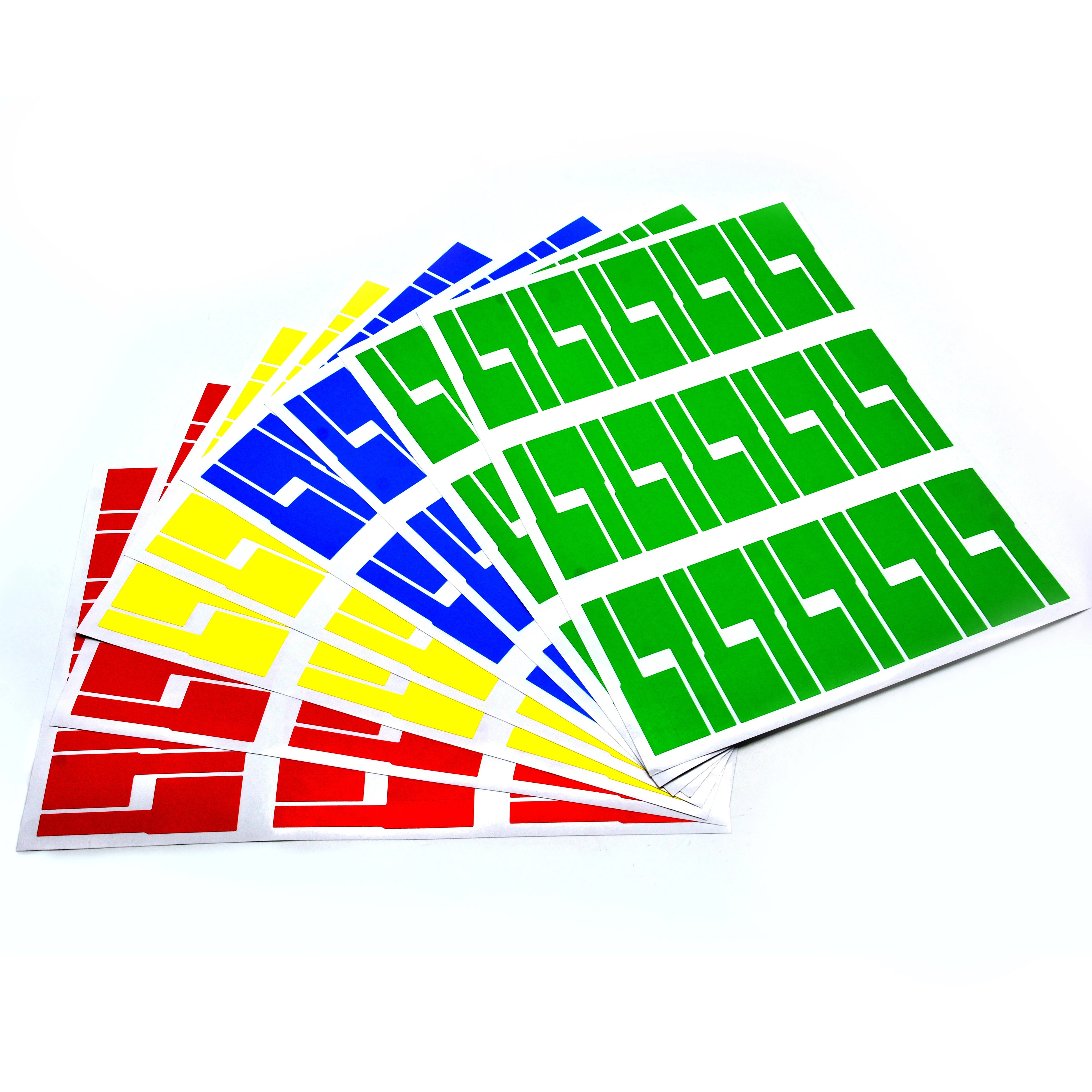 A4 Network Cable Label Color Blank Printable Cable Sticker 48-Hour Quick Shipments