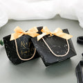 Wholesale Custom Logo Paper Bags for Shopping Clothing Wedding Give Away Favors Gift