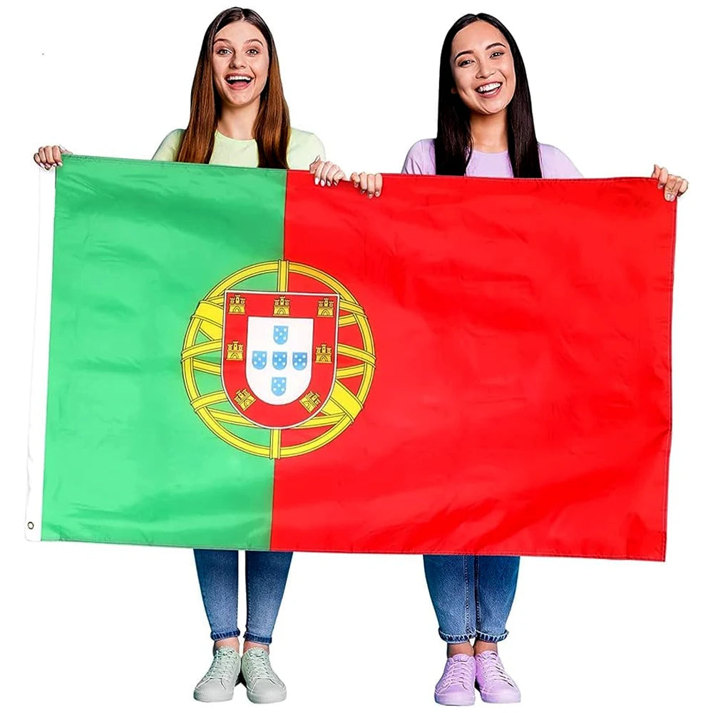 2026 Portuguese Football Team Flag 3*5ft Polyester Body Flag Portugal Car Cover Rearview Mirror