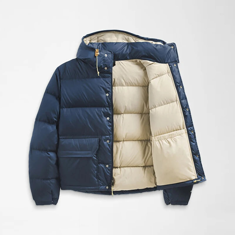 Outdoor Eco Friendly Polyester Cotton Men's Hooded Bomber Puffer Jacket Spring Plus Size Casual Woven New Design Zipper ClosureA