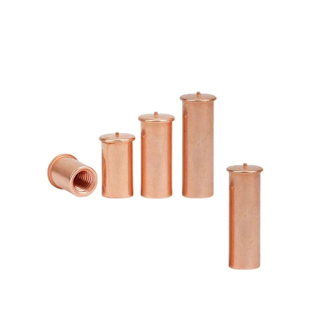 Custom Copper Plated Black Oxide Oval Head Stud Weld Bolts M3/M4/M5 Standoff Screws for PCB LED SMT