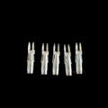 6.2mm cheap archery shooting carbon arrow fiberglass arrows use 3D plug-in super nocks