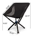 Outdoor Camping Picnic Camp Folding Chair Umbrella Chair Aluminum Alloy Lightweight Portable Backrest Moon Chair Manufacturers