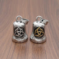 Motorcycle Biker Small Keychain Hanging Bell Guardian Bell Motorcycle Bells Keyring