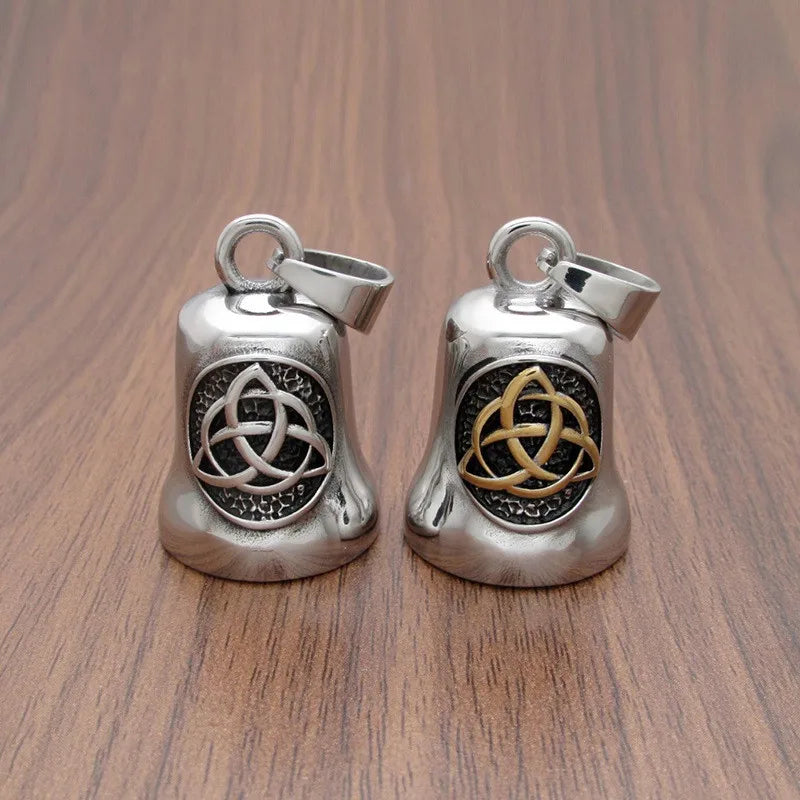 Motorcycle Biker Small Keychain Hanging Bell Guardian Bell Motorcycle Bells Keyring