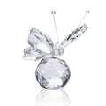 Pujiang Super Quality Crystal  Butterfly Model Crystal butterfly Handmade Crafts Paperweight for Wedding Gift