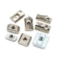 Aluminium Profile T Nut 2020/3030/4040/4545 Series EU Standard T-slot Universal Connection Spring Carbon Steel T Slot Nut