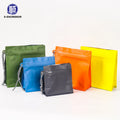 250g Multi-Color Matte Reusable Octagonal Coffee Bag with Lanyard Air Valve Zipper Square Sealed for Food for Home Office Use