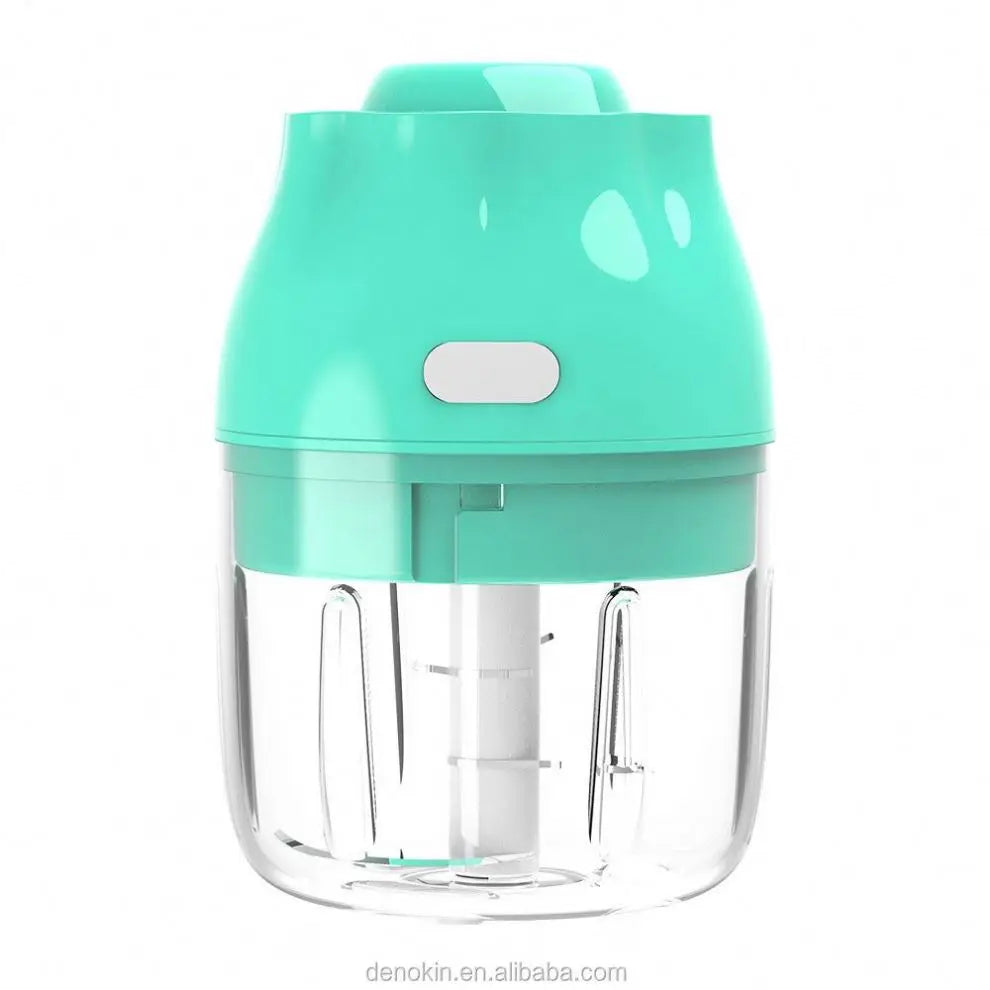 Dropshipping Wholesale Mini Food Chopper With Stainless Steel BladeElectric Garlic Masher Kitchen Tool