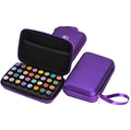 32 Holes  1-3ml Essential Oil Sample  Bottle  Storage Bag Purple High-grade Essential Oil Carrying Bag
