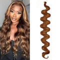 24inch Colorful Body Wave Crochet Hair Bundles Natural Synthetic Hair Extensions Ombre Loose Water Deep Hair for Women