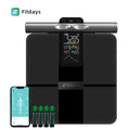 Fitdays+ Smart BMI App Digital Electronic for Bathroom Scales with 8-Point Sensor Body Fat & Muscle Measurement for