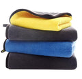 Custom Logo Microfiber Towel for Car Wash 30*30 40*60 Sizes 600gsm 800gsm Solid Pattern Drying and Cleaning Cloth