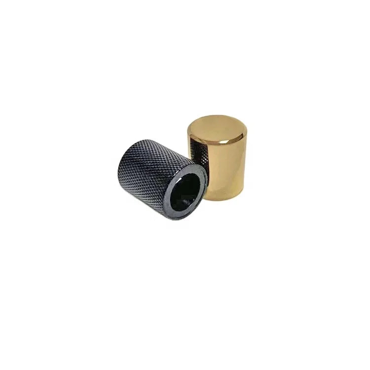Wholesale 15mm Gold Metal Zinc Alloy Easy Crimp Capping Round Aluminum Perfume Cap