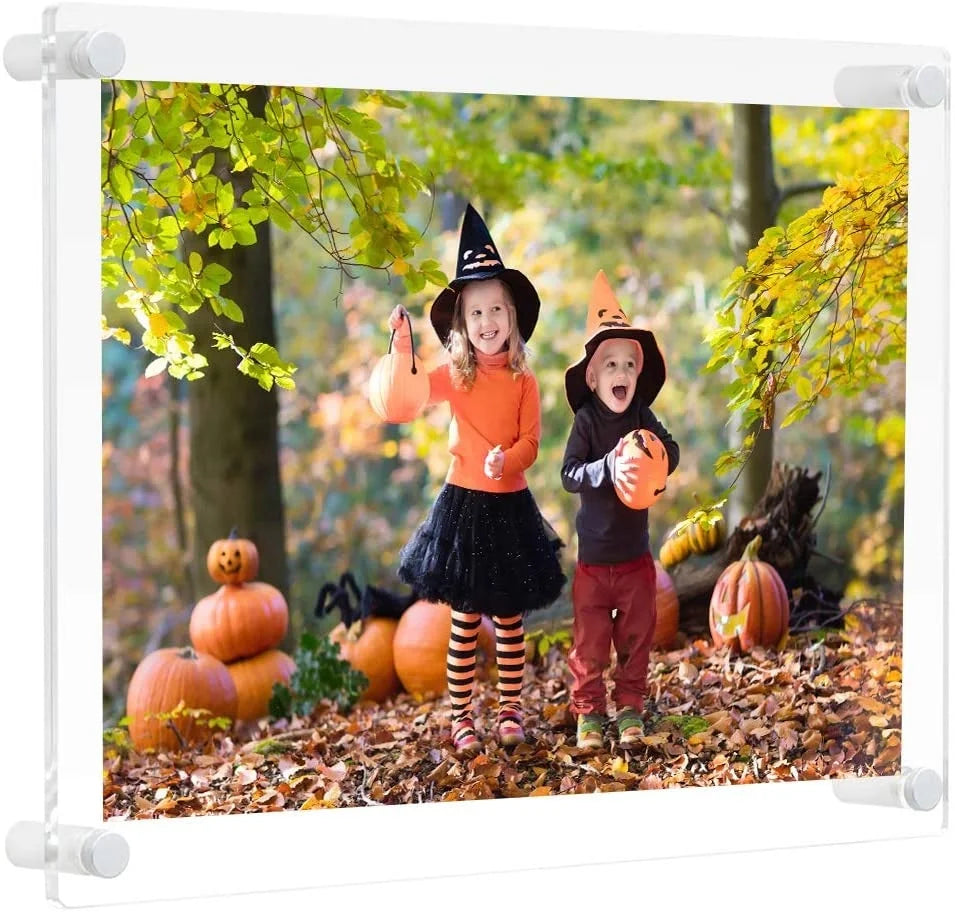 Handmade Customized Clear Acrylic Picture Frame Wall Mounted Certificate Photo Frame