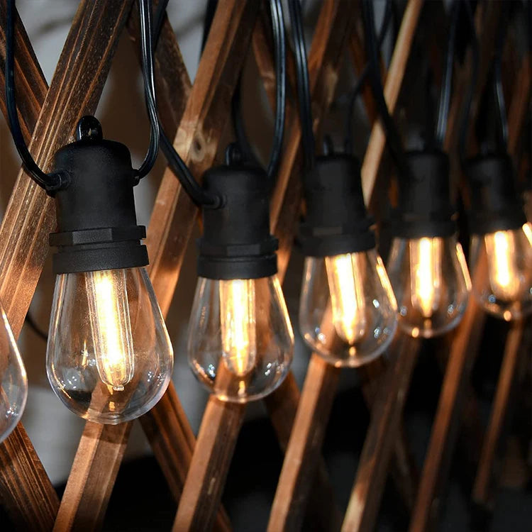 JAIYI Hot Selling Products of the Factory S14 Bulbs Road Border Drop Decoration for bar or Cafe