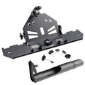 HERZO 45-Degree Slider Cutting Dust Shroud Iron Sheet Attachment Power Tool Accessory for Angle Grinder
