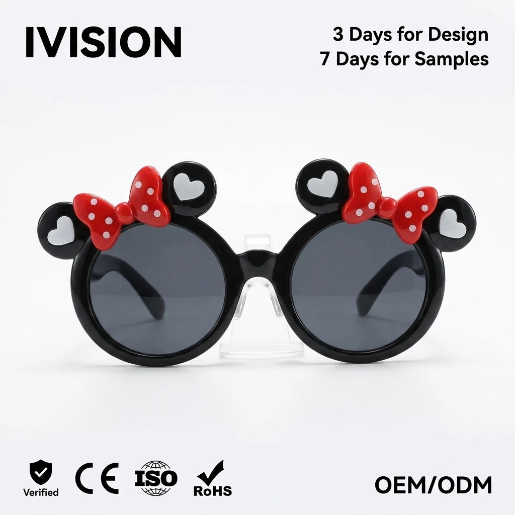 2024 Hot Seller Kids Sunglasses Fashion Cartoon Glasses Cute Boys and Girls Sunglasses UV400 Shades MegaBDM