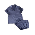 100% Silk Sleepwear Sleeping Pijama Women Silk Satin Pyjamas Pajama