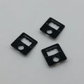 16x17mm Single-hole Sawtooth Iron Black Oxide Photo Album Picture Frame Hanger Wall Hook Accessories Hinge Box