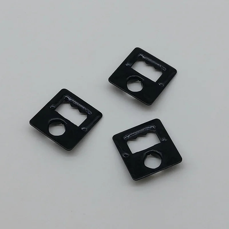 16x17mm Single-hole Sawtooth Iron Black Oxide Photo Album Picture Frame Hanger Wall Hook Accessories Hinge Box