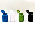 50cc PET Empty Capsule Bottle with Flip Caps and Labels/small Empty Capsule Dispensing Plastic Bottle 50ml