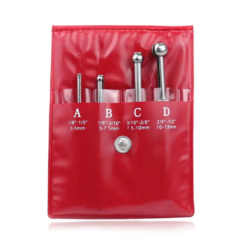 4 SMALL HOLE GAUGE Telescoping Gauges Tool SET